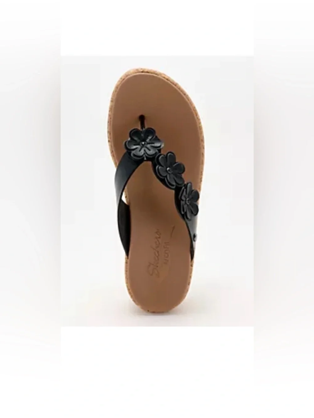 Skechers Cali Arch Fit Beverlee Floral Thong Sandals